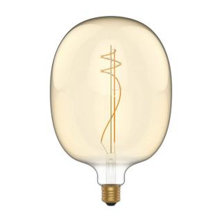 Stmívatelná velká vintage žárovka E27 Egg Gold - D170 | 8,5W | CRI80 Barevná teplota: 2200 K