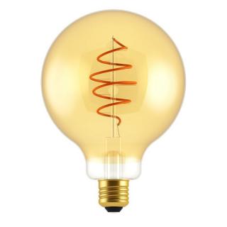Stmívatelná vintage žárovka E27 Croissant Gold - G125 | 4,9W | CRI80 Barevná teplota: 2200 K