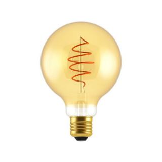 Stmívatelná vintage žárovka E27 Croissant Gold - G95 | 4,9W | CRI80 Barevná teplota: 2200 K