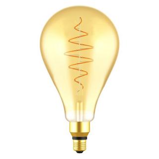 Stmívatelná vintage žárovka E27 Croissant Gold XXL - A160 | 7W | CRI80 Barevná teplota: 2000 K