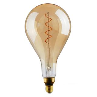 Stmívatelná vintage žárovka E27 Spiral Gold XXL - A165 | 4,5W | CRI80 Barevná teplota: 2000 K