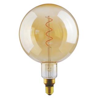 Stmívatelná vintage žárovka E27 Spiral Gold XXL - G200 | 4,5W | CRI80 Barevná teplota: 2000 K