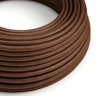 Textilní kabel Glossy Chick Rust RM36
