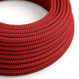 Textilní kabel se vzorem Red Devil RT94 Průřez: 2 x 0,75 mm