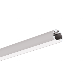 Zaoblená LED lišta KLUŚ OLEK Povrchová úprava: stříbrná anodizovaná, Délka: 1 m