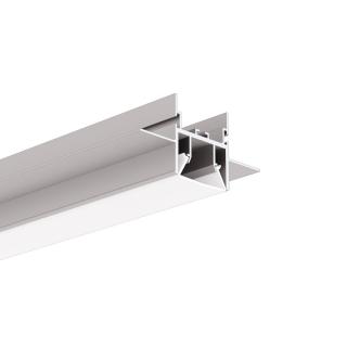 Závěsná LED lišta pro napínaný strop KLUŚ FOLED Povrchová úprava: stříbrná neanodizovaná, Délka: 1 m
