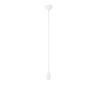 Závěsná objímka E27 s kabelem 1,2m Silicone Color Barva: bílá, Žárovka: bez žárovky