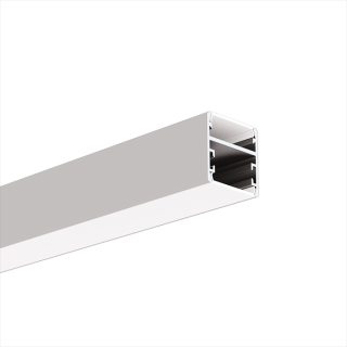 Závěsný LED profil pro lineární svítidlo KLUŚ GLAZA-DUO Povrchová úprava: stříbrná anodizovaná, Délka: 1 m
