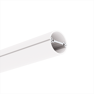 Závěsný LED profil pro trubicové svítidlo KLUŚ JAZ-DUO Povrchová úprava: stříbrná anodizovaná, Délka: 1 m