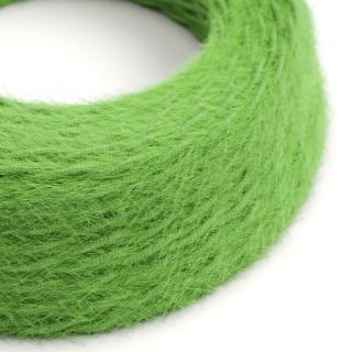 Zelený pletený kabel Marlene Grass Green TP06 Průřez: 2 x 0,75 mm