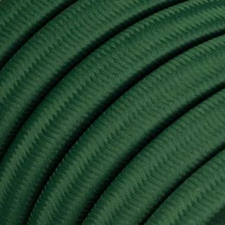 Zelený textilní kabel pro světelný řetěz Forest Green CM21