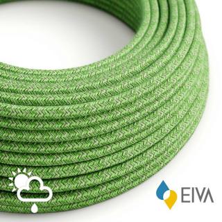 Zelený venkovní textilní kabel Bronte Green SX08