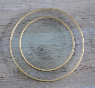 Talíř GOLD,  20cm