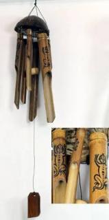 Magic spell Bambusová zvonkohra gekon 30 cm