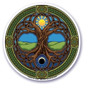Samolepka Mandala Strom Života