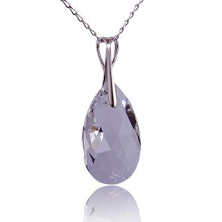 Náhrdelník s krystalem Kapka Crystal (Stříbrný náhrdelník s krystalem)