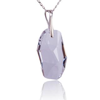 Náhrdelník s krystalem Meteor Crystal (Stříbrný náhrdelník s krystalem)