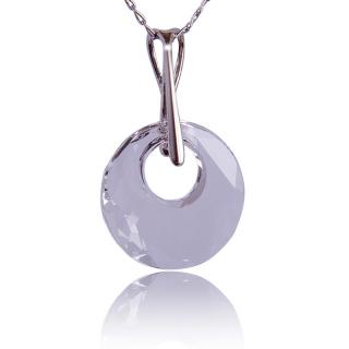 Náhrdelník s krystalem Victory Crystal (Stříbrný náhrdelník s krystalem)