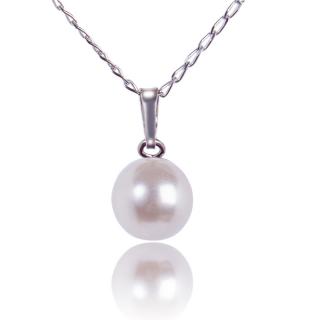 Stříbrný přívěšek s perlou White Pearl (Stříbrný přívěšek s perlou)