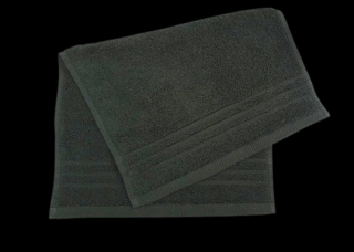 Margitex ručník Comfort černý 30x50 cm (Bavlněný froté ručník)