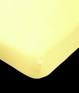 Olzatex prostěradlo jersey žluté 60x120 cm (Prostěradlo do postýlky)