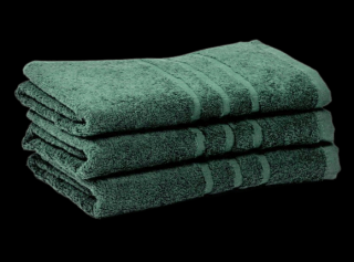Ručník Comfort 50x100 cm tmavě zelený (Bavlněný froté ručník)