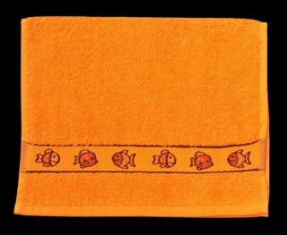 Ručník Kids 30x50 cm oranžový