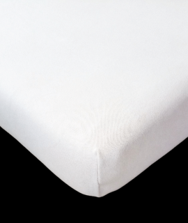 Tibex prostěradlo jersey bílé 180x200 cm (Napínací prostěradlo)