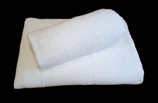 Tibex ručník Apatit bílý 50x100 cm (Bavlněný froté ručník)