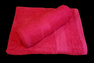 Tibex ručník Bobby červený 50x100 cm