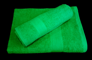 Tibex ručník Bobby tmavě zelený 50x100 cm