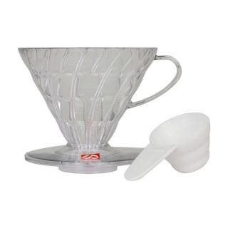 Hario V60-02 plastový dripper Barva: Bílá