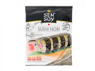 Mořská řasa Nori na sushi, plátky 10 ks