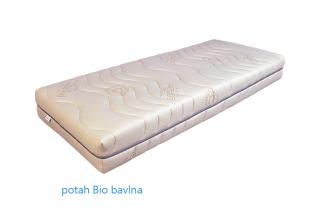 Latexová matrace Mabo MEGALAT HARD 80 x 195 Potah: Bio bavlna
