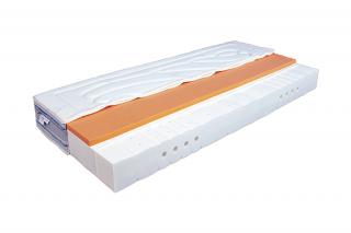 Matrace Mabo MESTE XXL 23 cm, pěnová Potah: Bambus, Lehací vrstva: Eucafeel HR foam, Rozměr: 121-140x200 cm