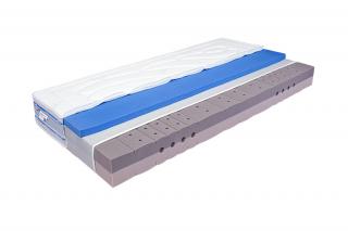 Pěnová matrace Mabo MESTE KOMBI hard/med 20 cm - 100 x 200 Potah: Seacell, Lehací vrstva: Silver visco