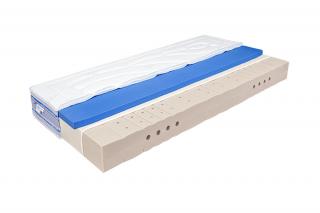 Pěnová matrace Mabo MESTE SOFT 20 cm - 90 x 200 Potah: Seacell, Lehací vrstva: Breeze visco