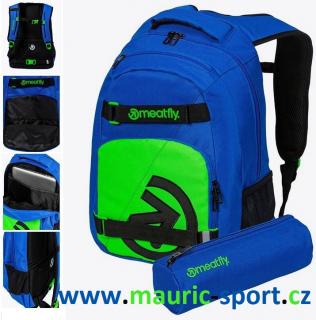 Batoh Meatfly Exile, Royal Blue/Safety Green, 24 L + ZDARMA DOPRAVA, PENÁL V CENĚ