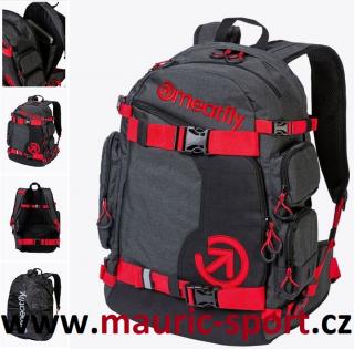 Batoh MEATFLY Wanderer Red/Charcoal