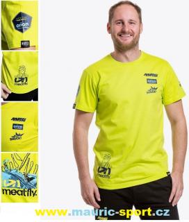 Meatfly pánské tričko Dakar Safety Yellow