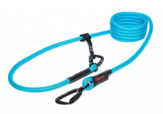 Tamer vodítko EASY Long Twist pro velké psy 3,5m modrá