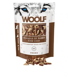 WOOLF Rabbit and Cod Triangle 100g