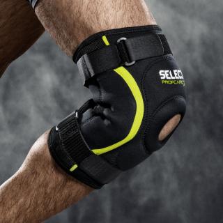 Bandáž kolene Select Knee support w/splints 6204 černá XS/S