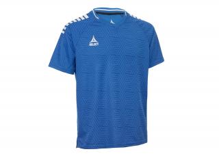 Hráčský dres Select Player shirt S/S Monaco modro bílá 10 y
