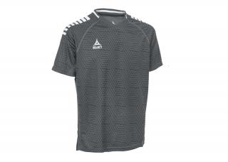 Hráčský dres Select Player shirt S/S Monaco šedo bílá L