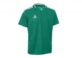 Hráčský dres Select Player shirt S/S Monaco zeleno bílá 14 y