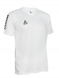 Hráčský dres Select Player shirt S/S Pisa bílá 10 y