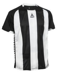 Hráčský dres  Select Player shirt S/S Spain striped černá XXXL