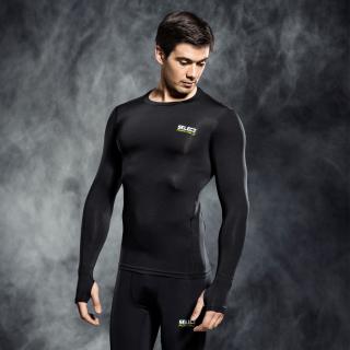 Kompresní triko Select Compression T-shirt L/S 6902 černá S