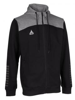 Sportovní mikina Select Zip hoodie Oxford černá L